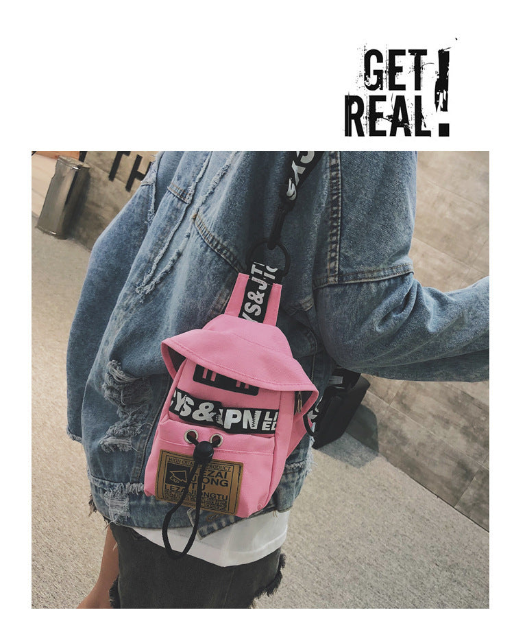 Canvas messenger bag