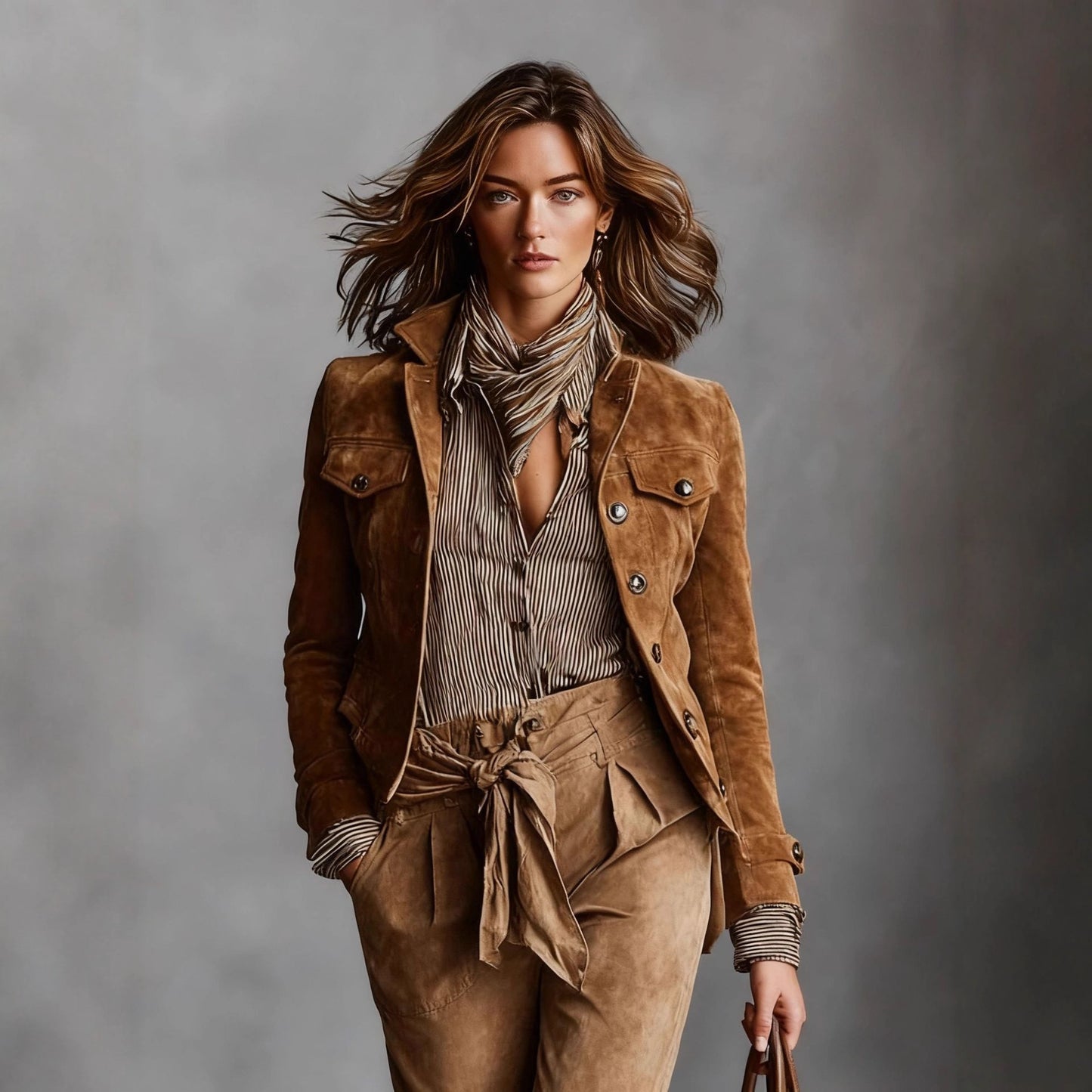 Women's Vintage Casual Workwear Jacket Fashionable