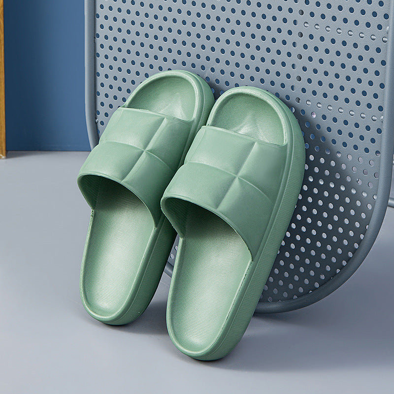 Women's thick-soled summer indoor soft-soled slippers
