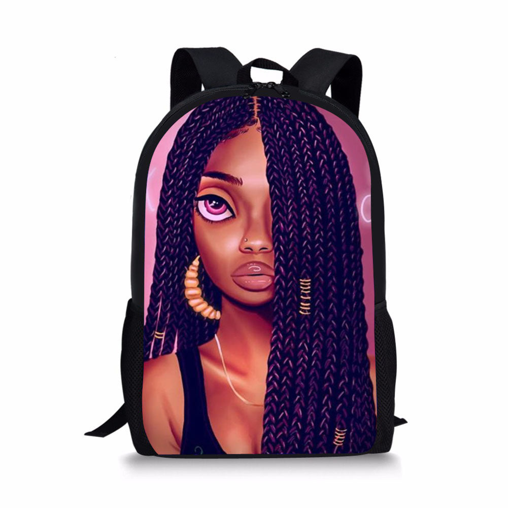 Children decompression spine backpack
