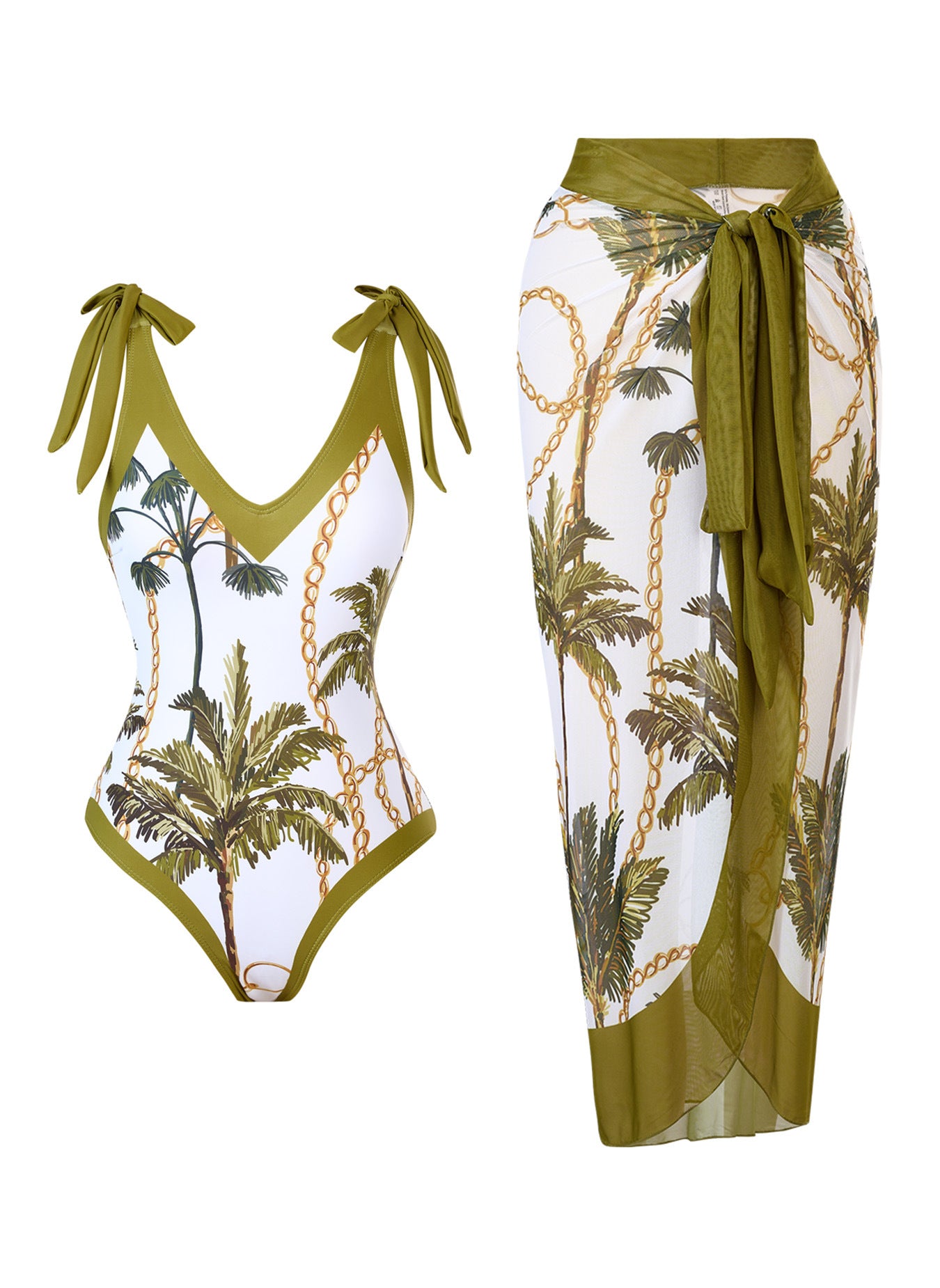 Elegant, Modest Bikini Skirt That Covers The Tummy And Creates A Slimming Silhouette