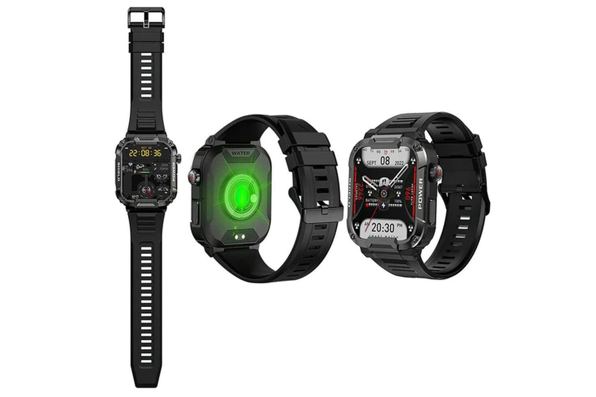 Health Tracker Rugged Smart Watch