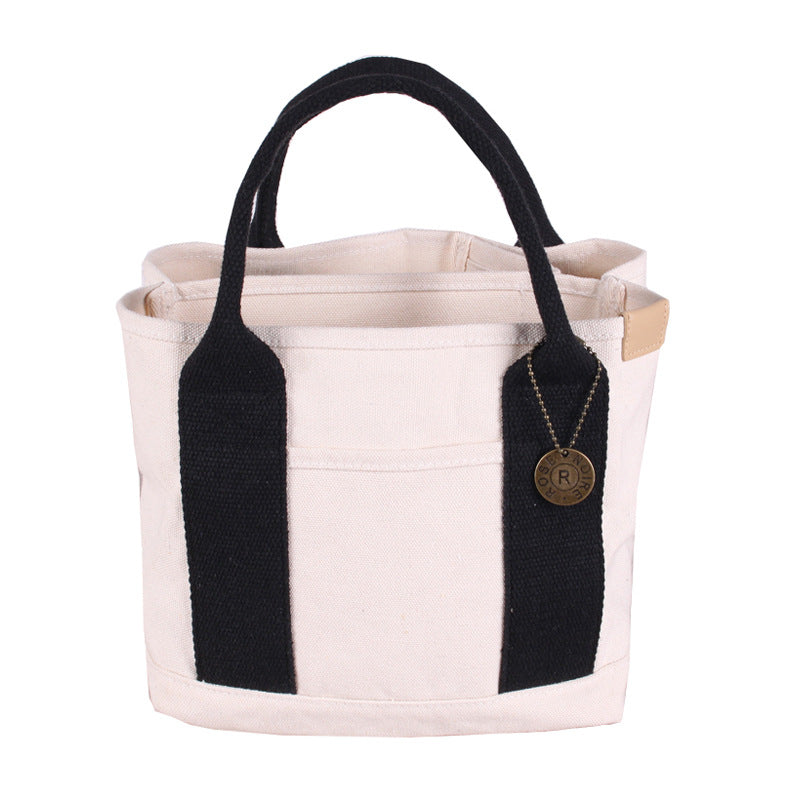 Fashionable High-end Canvas Lunch Tote Bag