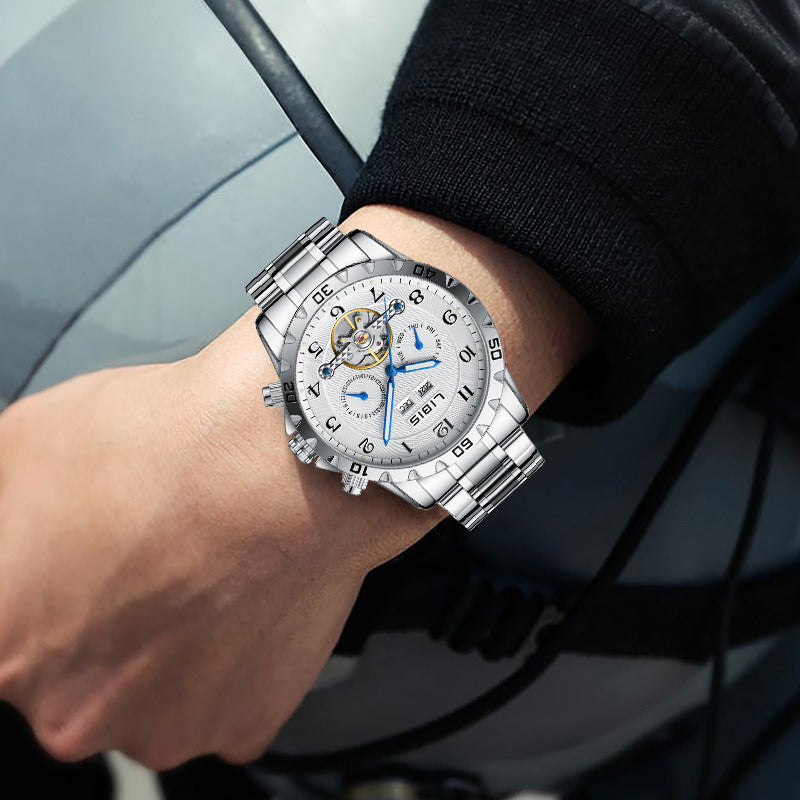 Men's Automatic Perpetual Calendar Mechanical Watch