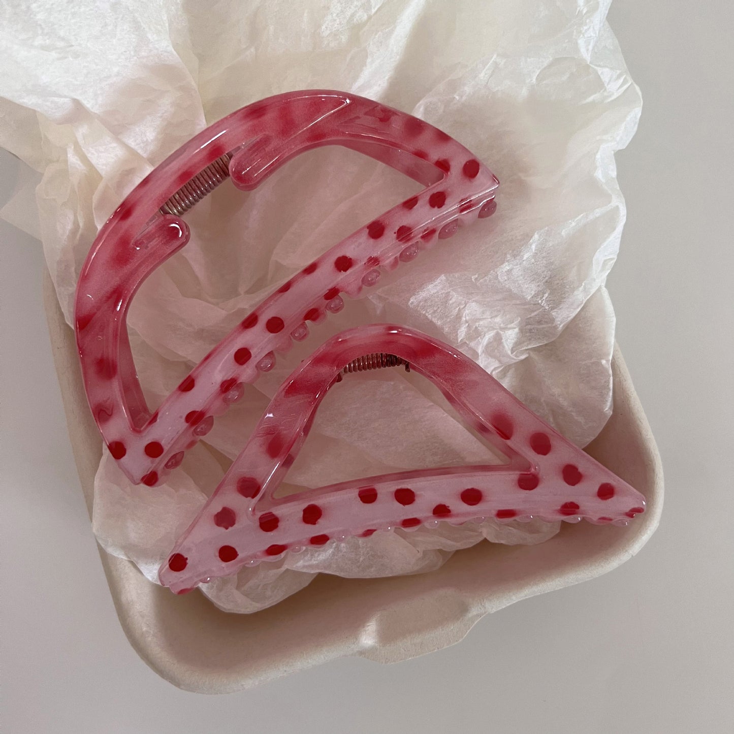 New Strawberry Polka Dot Grip