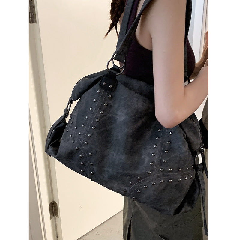 Post-apocalyptic Vintage Minimalist Tote Bag With A Large Capacity