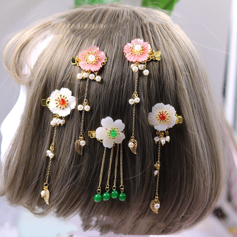 Antique hair ornaments Ying Luo diy material bag