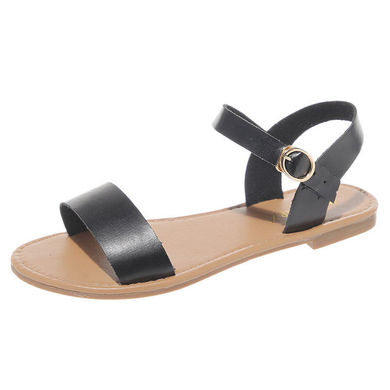 Summer omen shoes Peep Toe flat sandals