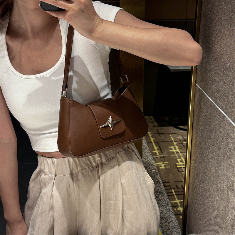 Shoulder Messenger Baguette Bag
