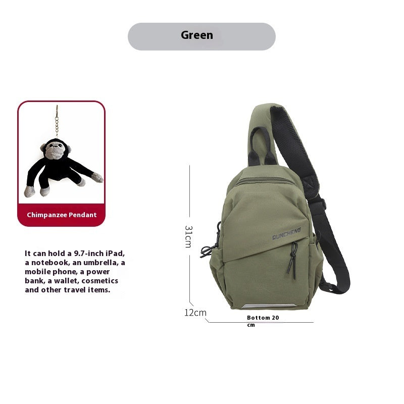 Crossbodytaske Lille skuldertaske Herrebrysttaske