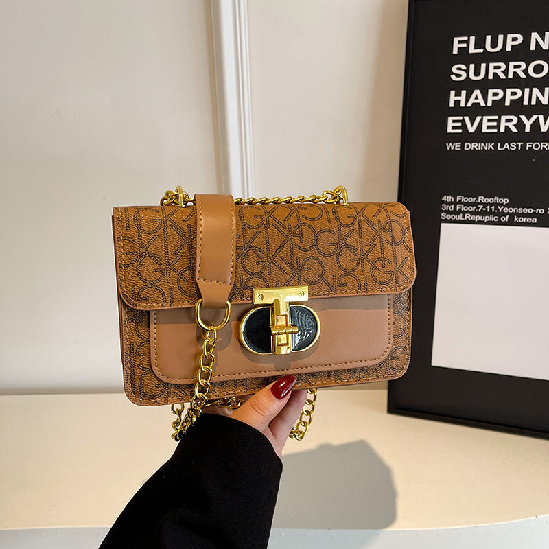 Spring New All-Match Instagram-Style ShoulderCrossbody Bag Small Square