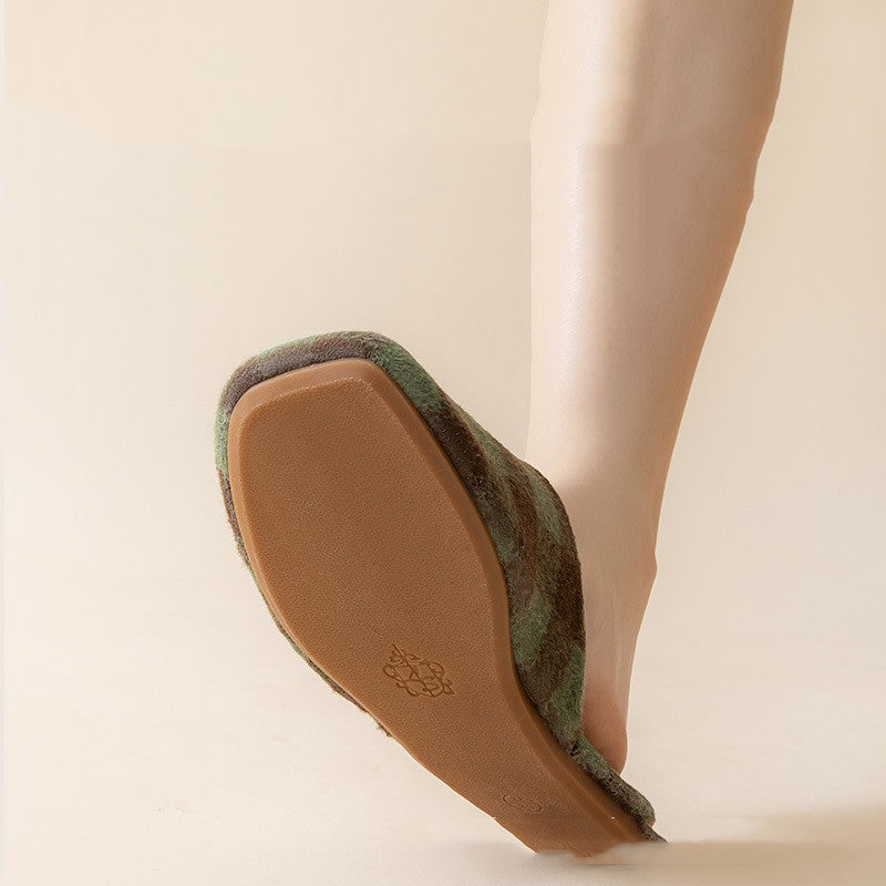 Men's Tendon Bottom Non-slip Slippers
