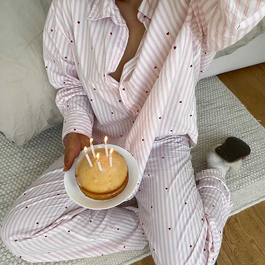 New Stylish Long-sleeve Top And Pants Set For Casual Comfortable Wear At Home Or Out