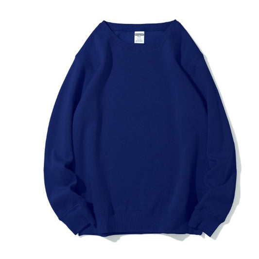 Polar Fleece Rund Hals Sweater Fleeceforet Let Board Candy Color Langærmet Tykket Frakke