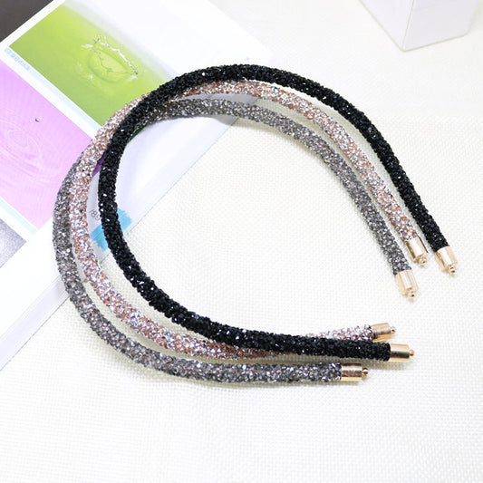 Rhinestone Super Flash Hair Band Wild Temperament Simple Headband Hairpin