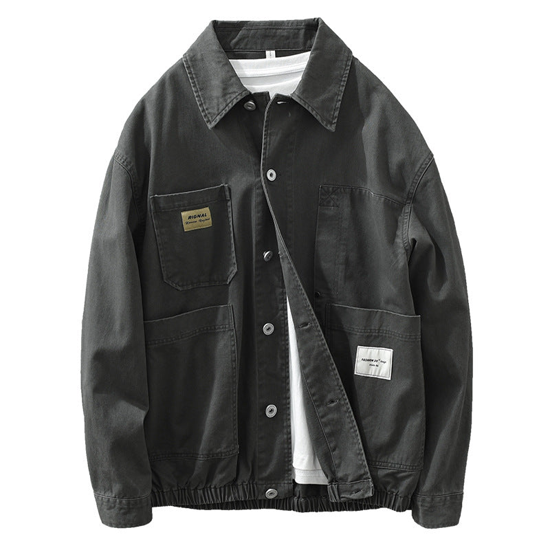 Men's Fashion Casual Loose Denim Jacket