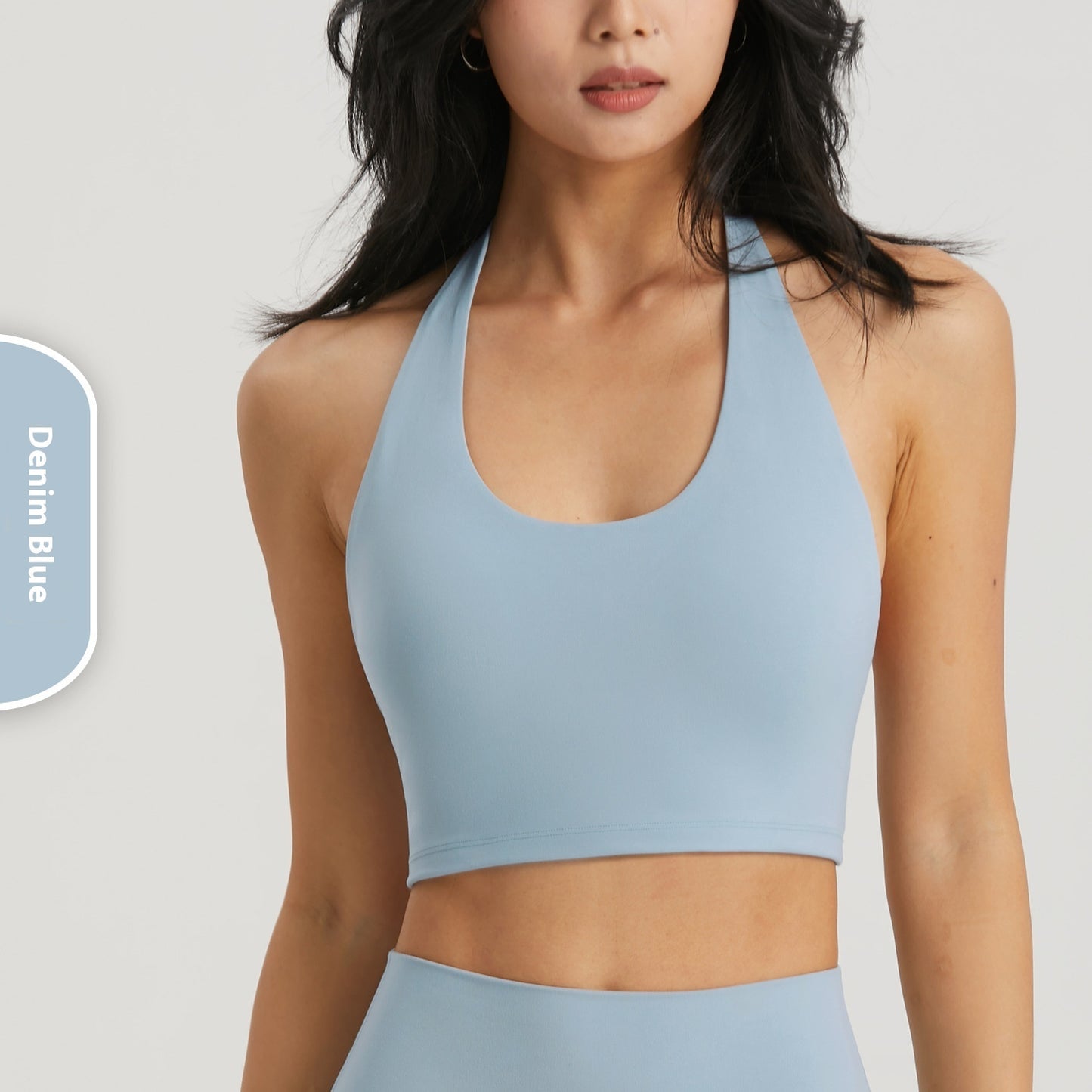 Halter Beauty Back Yoga One-piece Vest