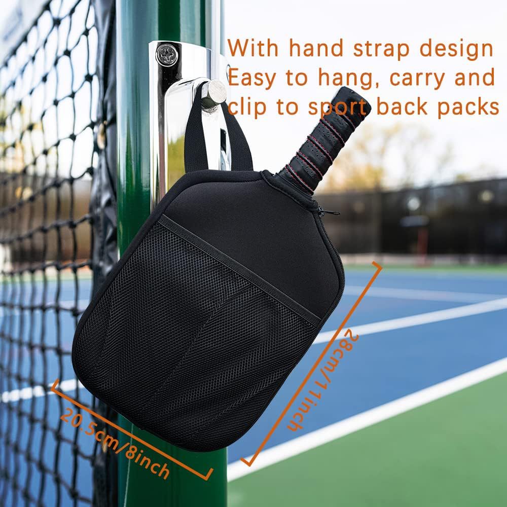 With Lanyard Net Pocket Pick Ball Bag Sets Lu Ding Rubber Material Suitable For Outdoor Activities