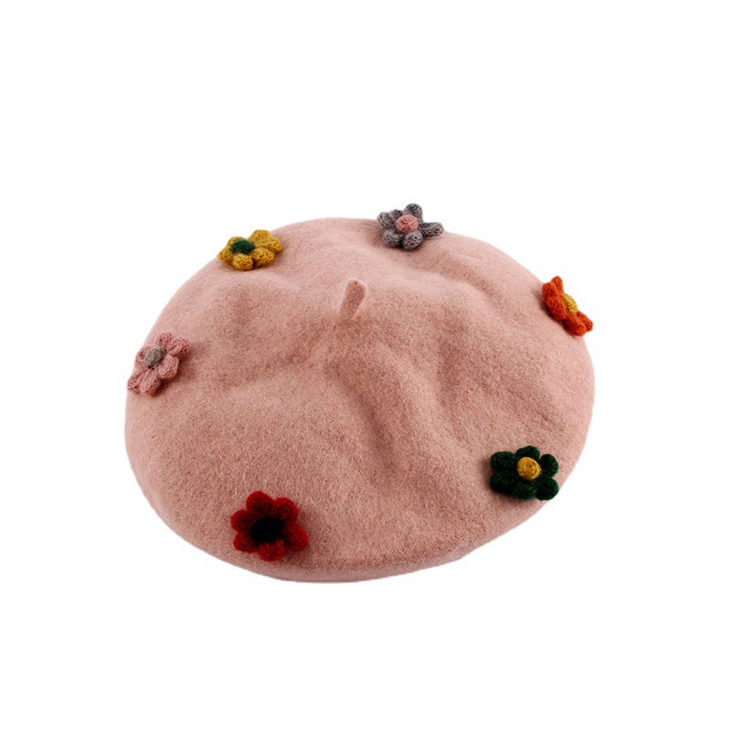 Warm Beret British Fashion Painter Hat