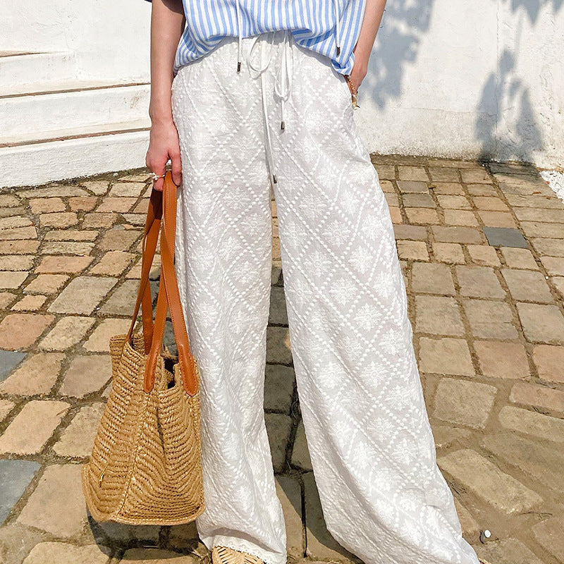 Printed Vacation-Style Blouse Womens Bohemian Sun-Protective Top