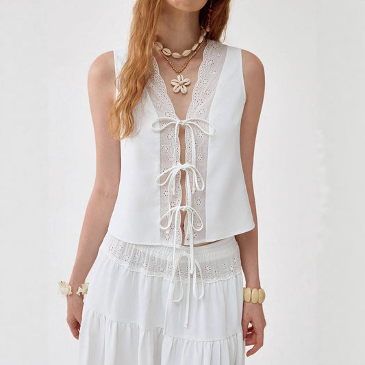 Stylish And Minimalist Womens Short Sleeve Top