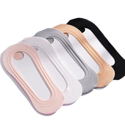 Shallow Mouth Socks One-piece Ice Silk Invisible Socks