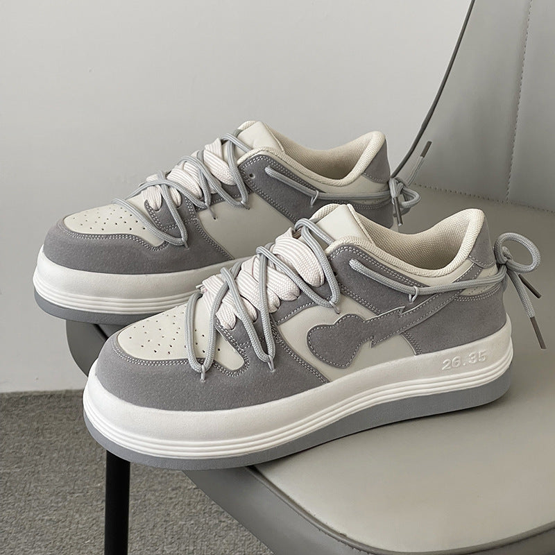 Niche Design Sports Ins Trendy Thick Bottom Casual Women's Shoes