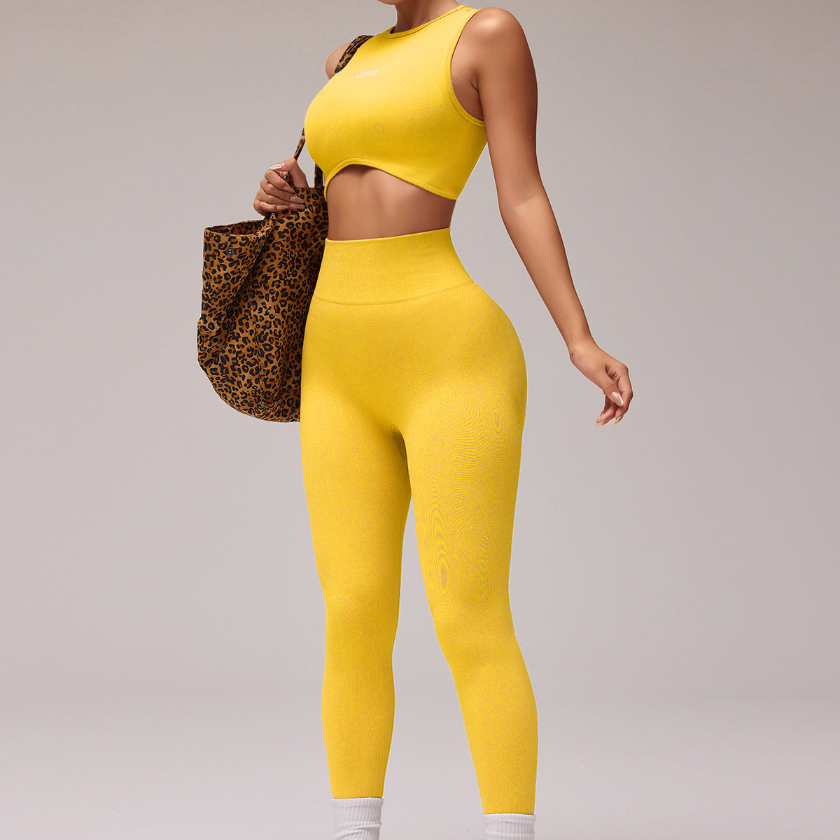 Womens Yoga Top And Pants Set