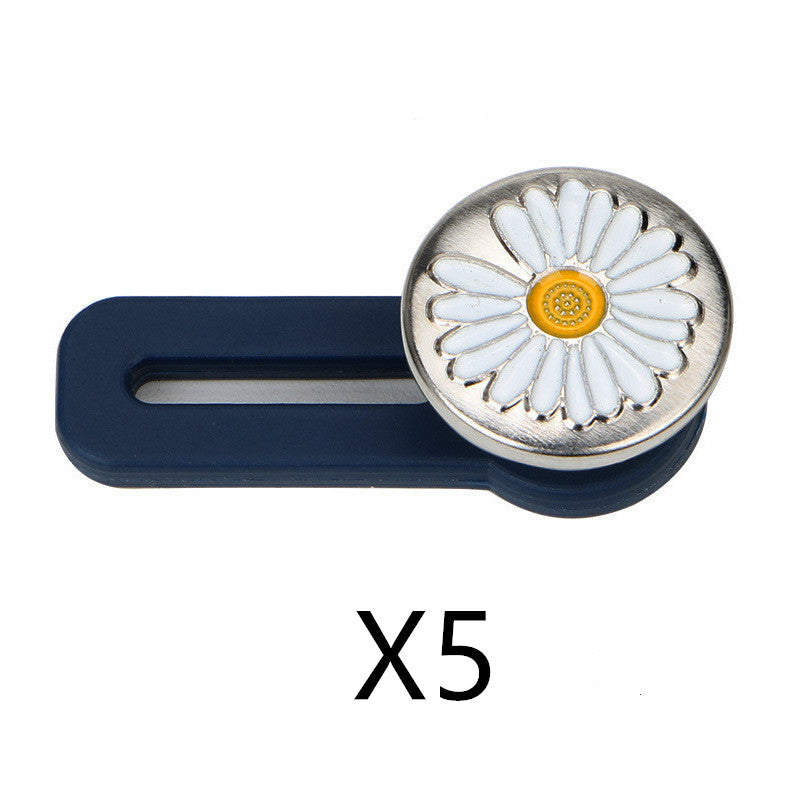 No Sew Jeans With Adjustable Expansion Waist Button