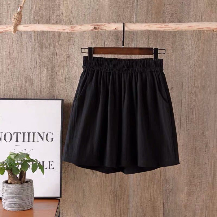 Women's High Waist Outer Wear Straight Thin Casual Pants