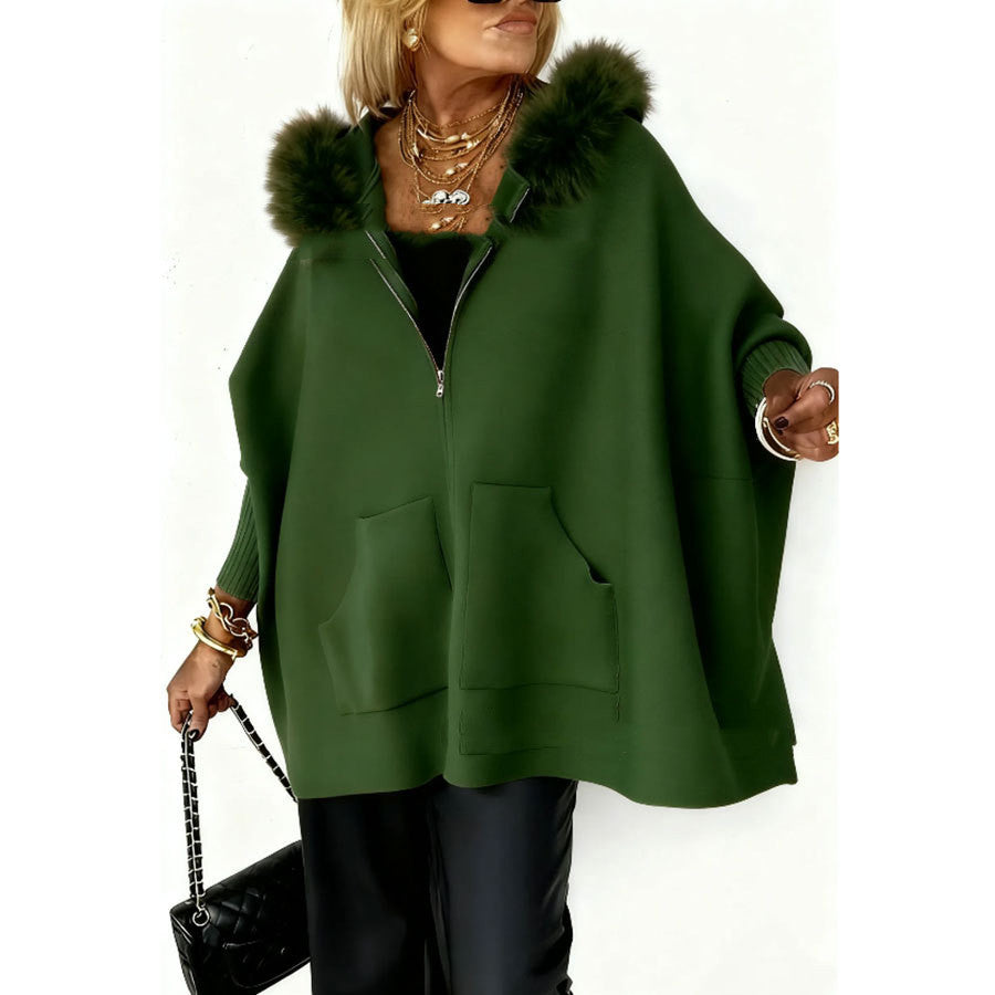 Fashionable Comfortable Casual Loose Hooded Jacket