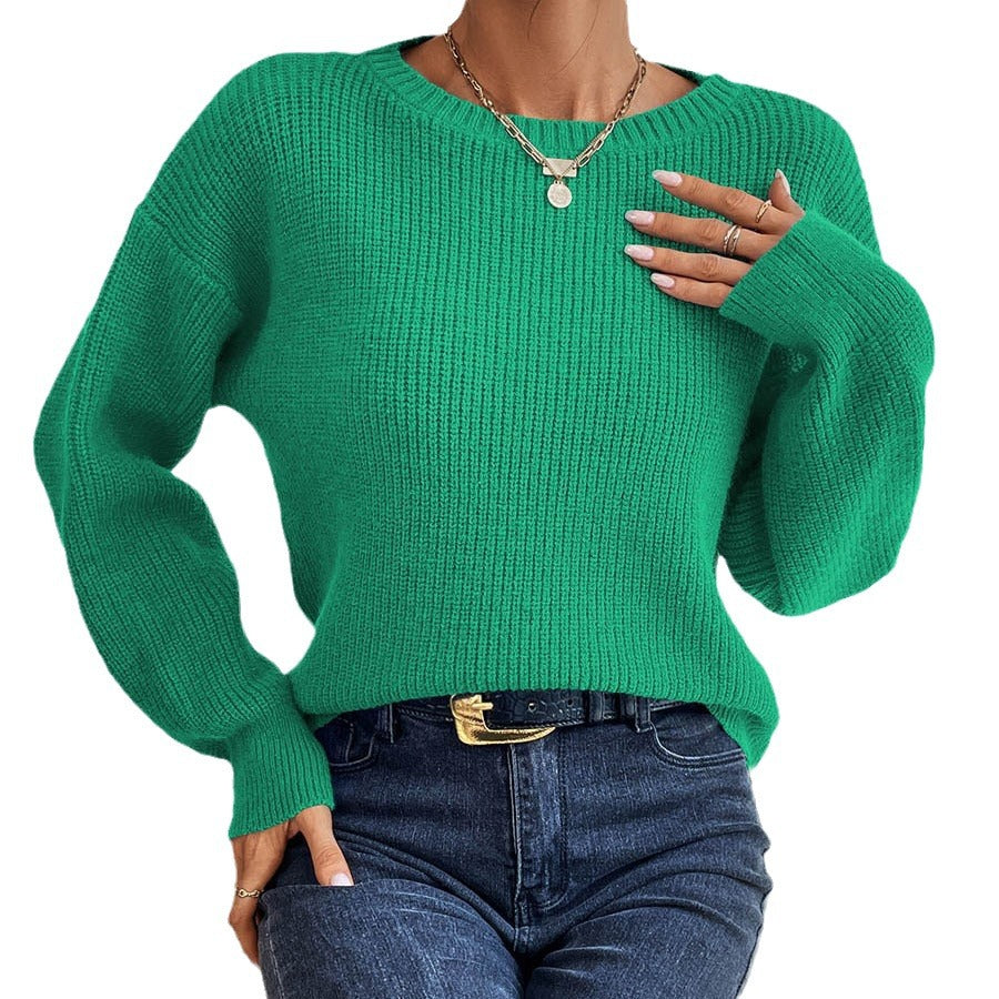 Autumn And Winter New Short Sweater