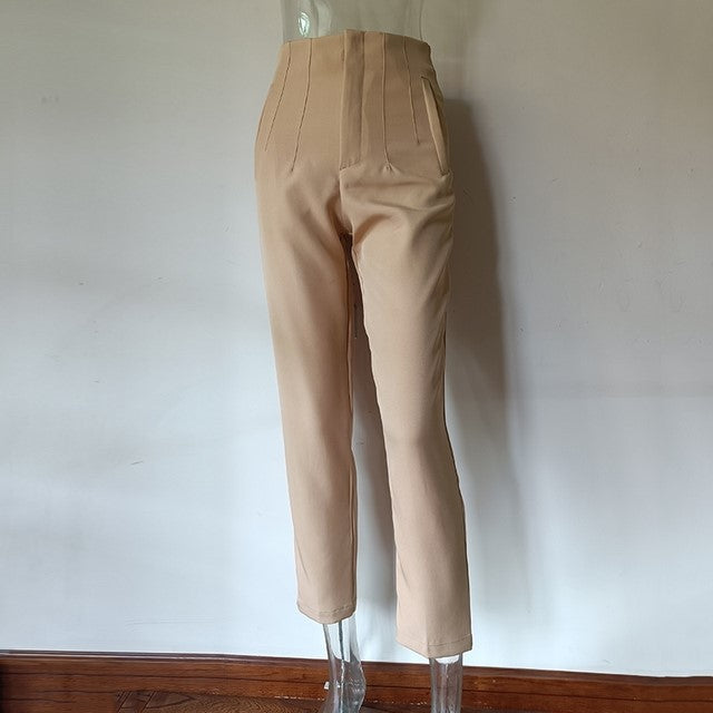 Women's Casual Fashion Straight Leg Pants