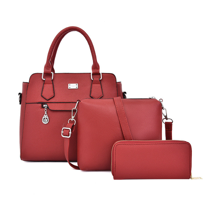 Fashionable And Simple Three-piece Mother And Child Bag Wild Large-capacity Female