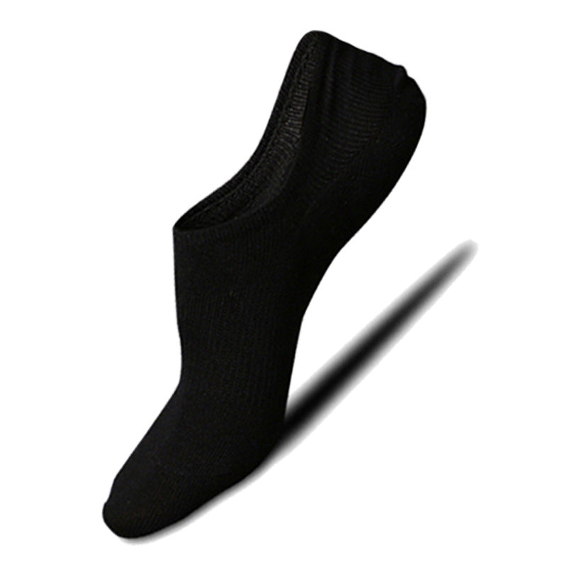 Shallow mouth invisible men's socks