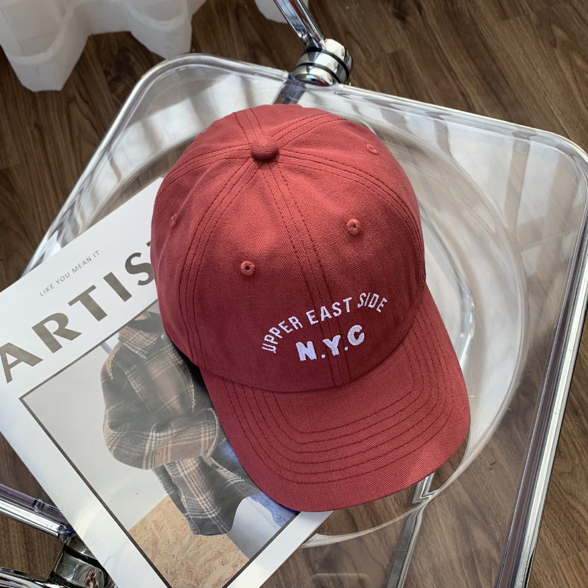 Casual Soft Top Letters All-matching Peaked Cap Children