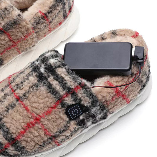 USB Charging Heating Shoes Cold-proof Warm Heating