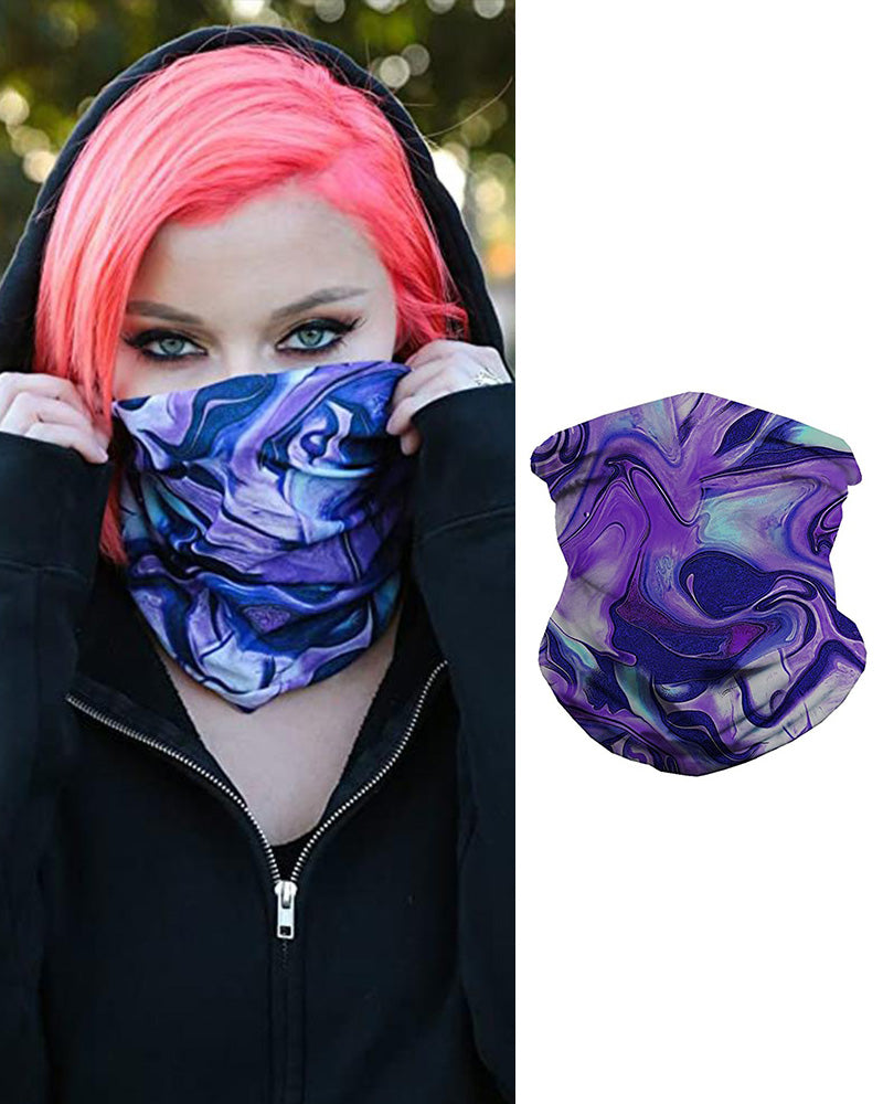 Ladies riding sunscreen mask
