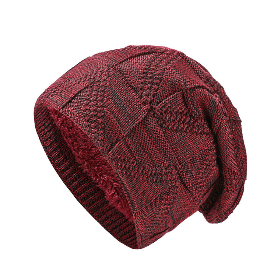 Plaid Pullover Plus Velvet Thick Toe