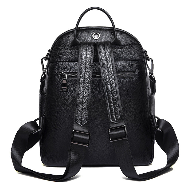 Women's Trendy Fashion Genuine Leather Women's Backpack