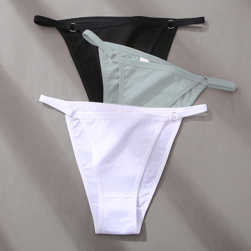 Women's Low Waist Ring Sexy Shorts