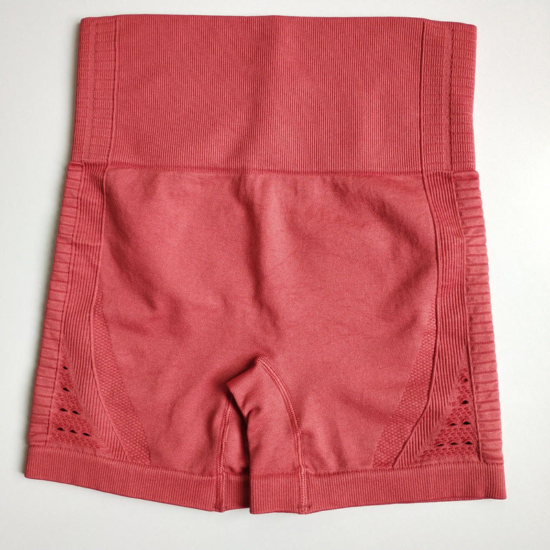 Seamless fitness boxer set