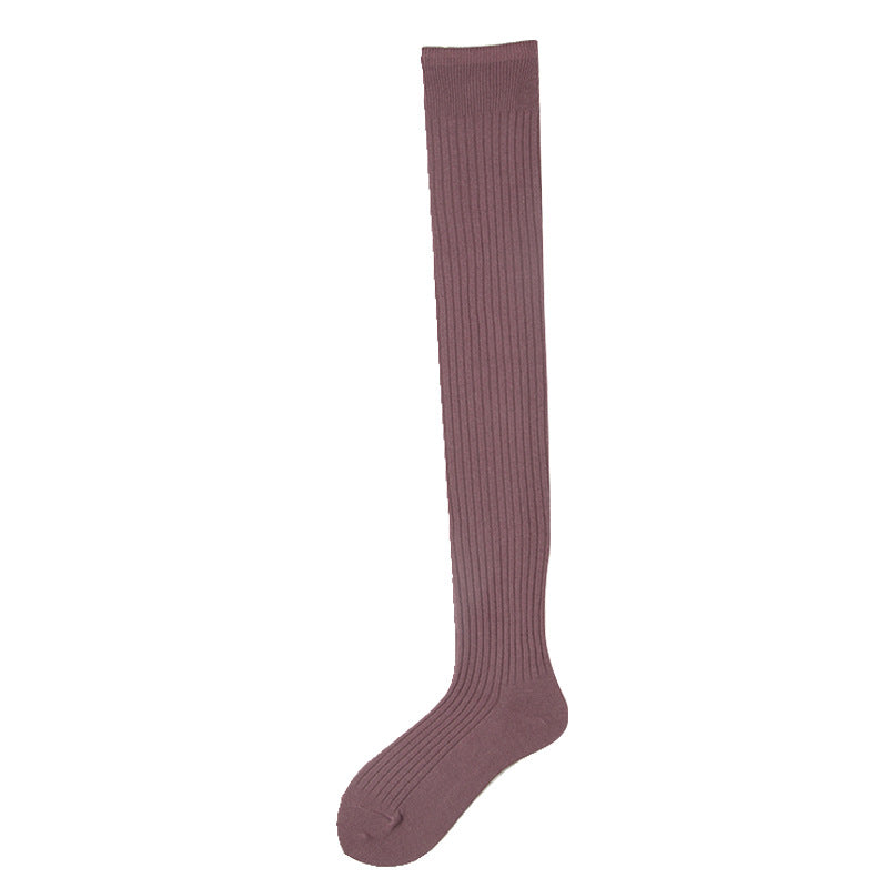 Winter Wide Drawstring Micro-compression Calf Socks Cotton