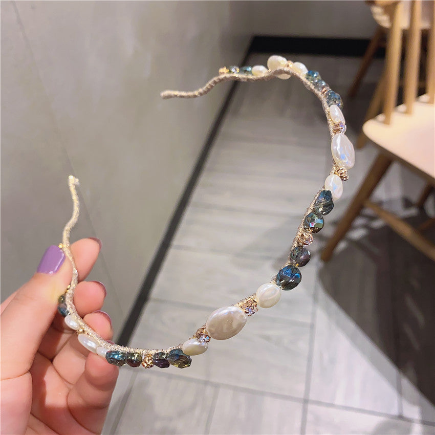 Korean Version of The Forest Fairy Crystal Pearl Hairpin