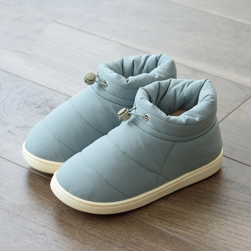 Cotton Slippers Women Winter Bag With Down And Down To Keep Warm Indoor Home