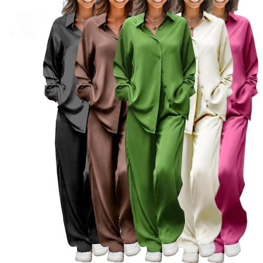 Casual Relaxed And Minimalist Long Womens Suit