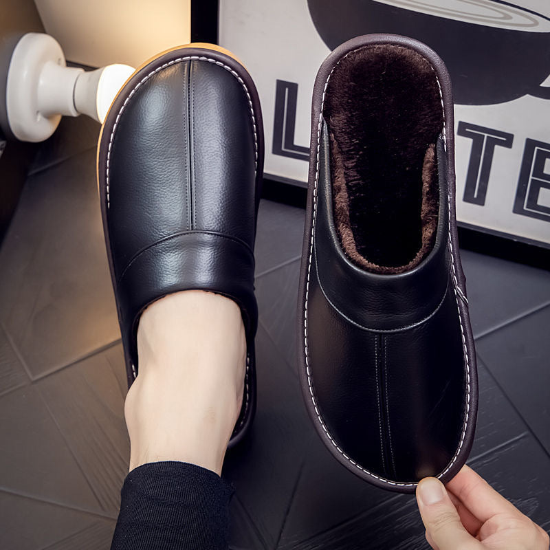 Men's Non-Slip Soft-Soled Cotton Slippers For Home