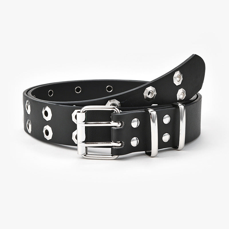 Double Breasted Waistband Hip-hop Chain Versatile