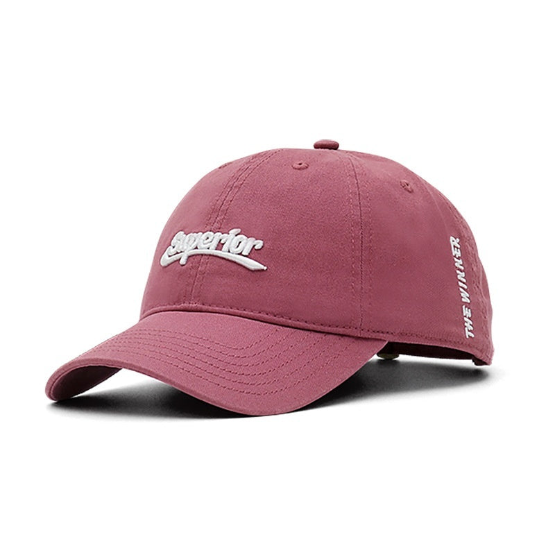 Color White Hat Female RaspberryBaseball Cap