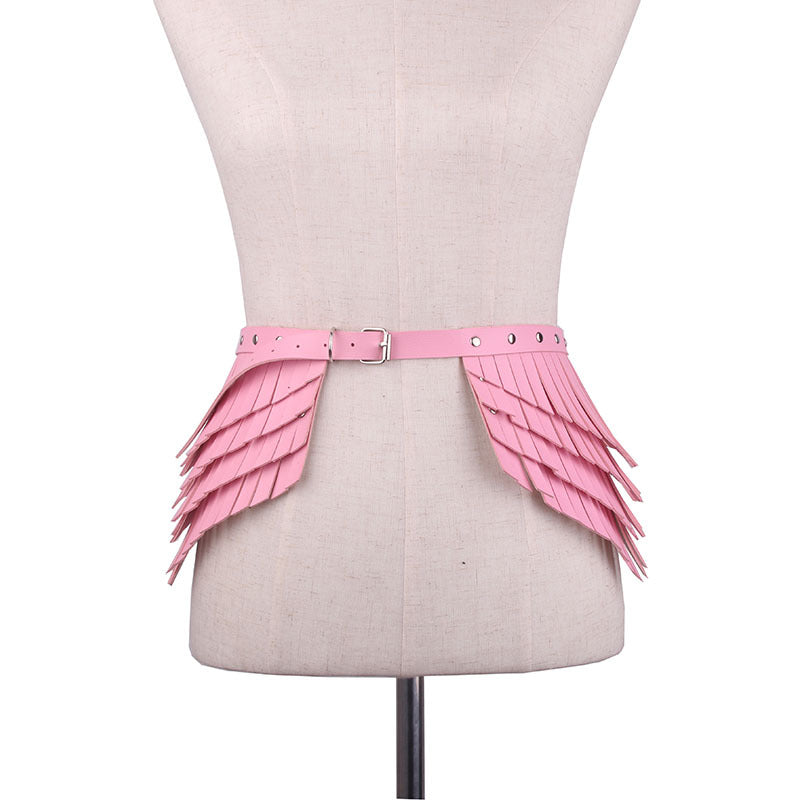 Women's Fashion Multi-layer Tassel Belt Decorations